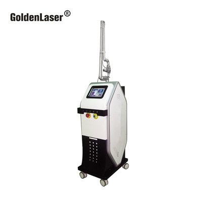 machine faciale de rajeunissement de traitement de laser de CO2 de cicatrice d'acné de tube en métal rf de 1.2mm