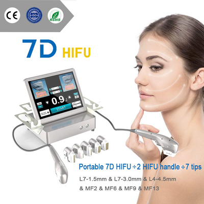 machine de 7d Hifu Ultramage/7d Hifu amincissant la machine 7d de beauté de Hifu de solvant de ride