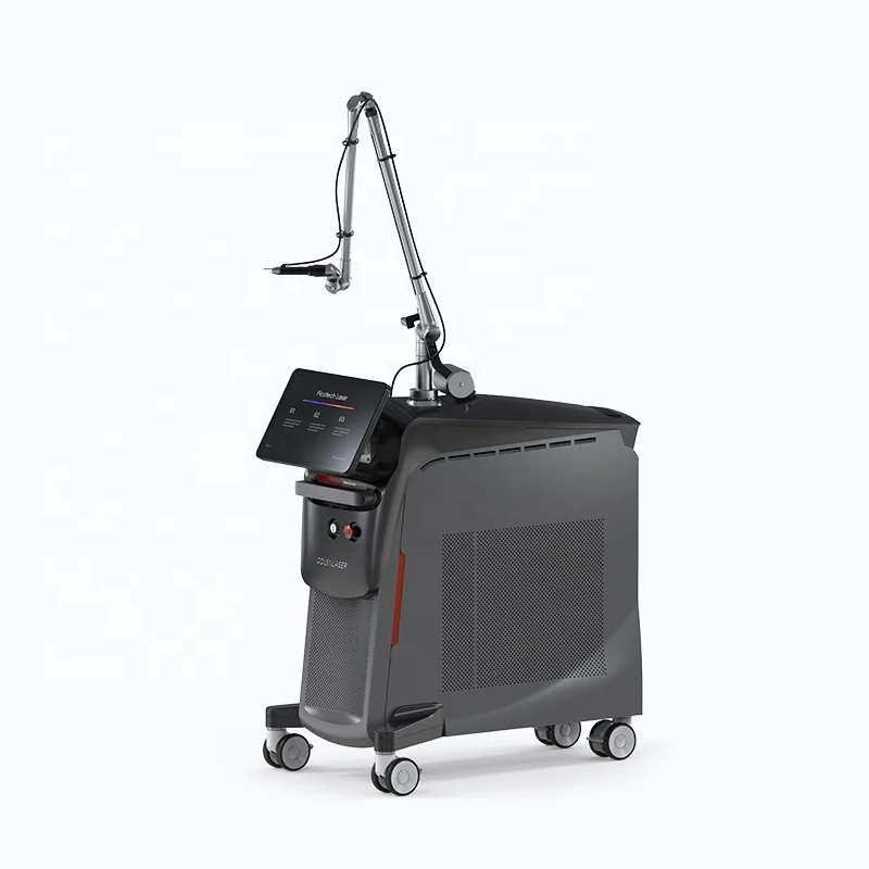 25kg Max 2mm-10mm machine de retrait de tatouage laser picoseconde Avec une longueur d'onde de 532nm\\1064nm\\755nm